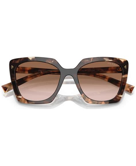 Prada Signature Square Women's Sunglasses, PR 23ZS 